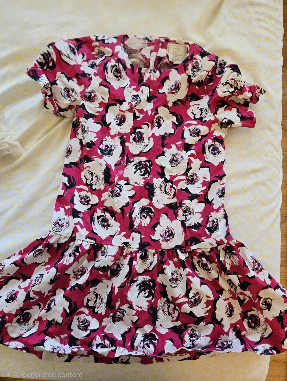 Kate Spade Kids "Mellie" Floral Dress Girls Size 7
